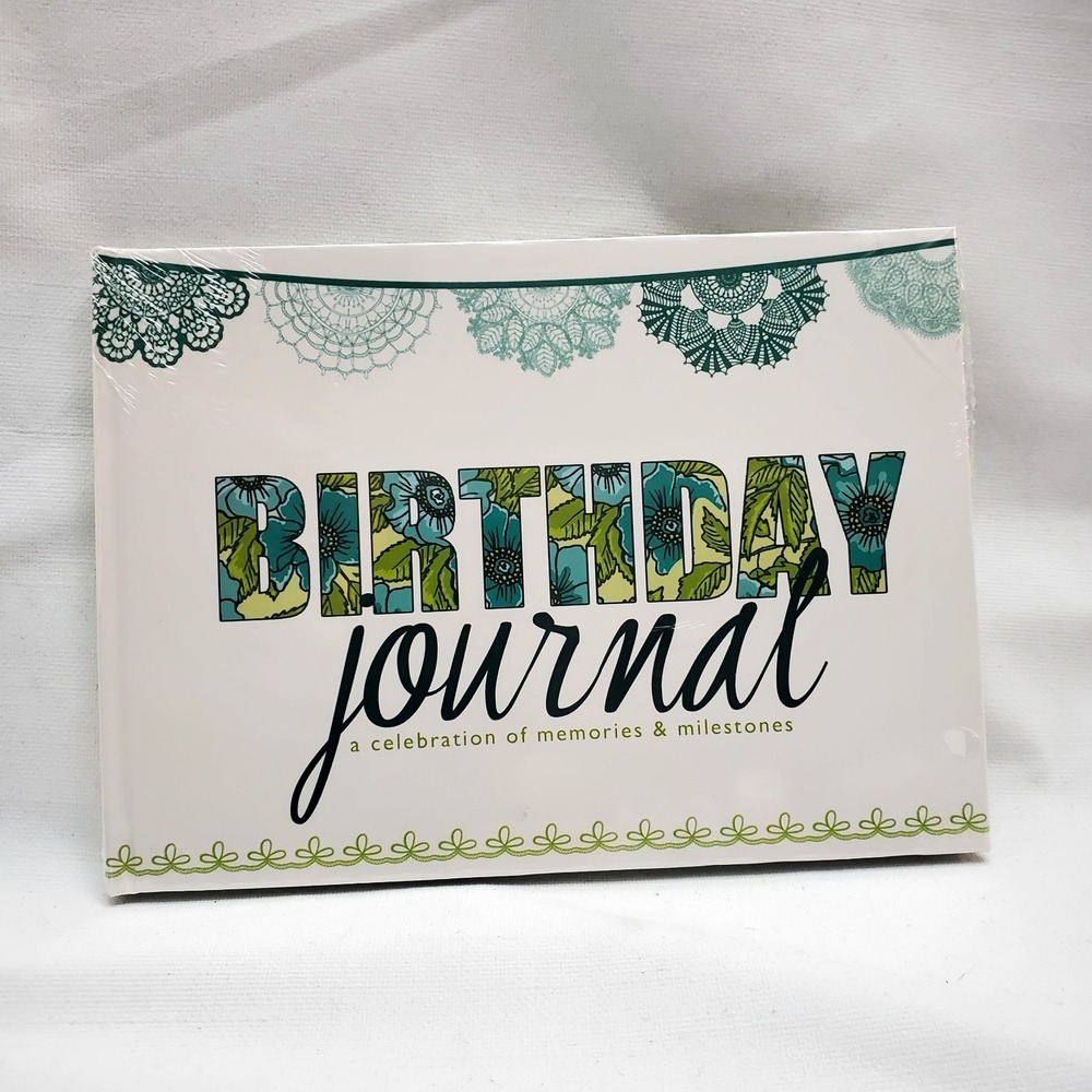 Mary Square ♡ Birthday‎ Memories Journal ♡ Milestones & Memories ♡ NEW & SEALED!
